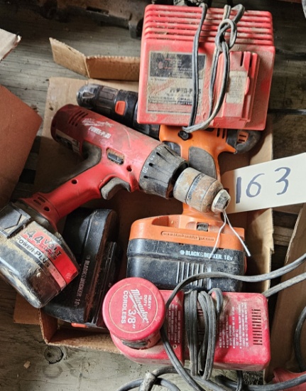Cordless Drills & Chargers
