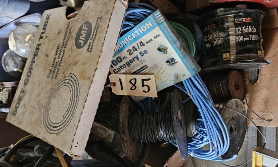 Copper Tube and Assortment of other Wire