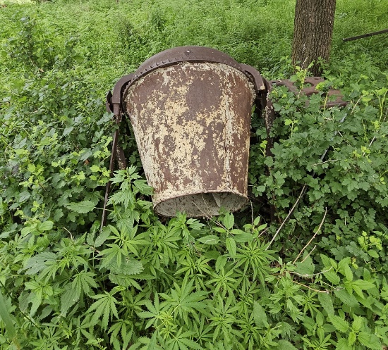 Cement Mixer Barrel on wheels - no motor