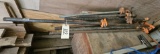 Assortment of Various Pipe Clamps