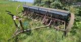 John Deere Drill with seeder on Steel Wheels