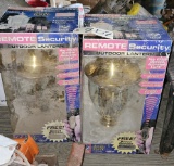 2 Remote Security Outdoor Lights new in box