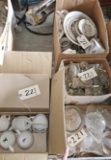 Assortment of various Dishes & Glassware