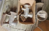 3 - Cast-Iron Meat Grinders