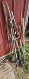 Assortment of Antique Yard Tools