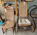 2 Cane Rocking Chairs