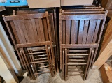20 - Wooden Folding Chairs