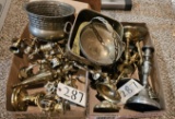 Assortment of Brass Décor