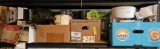 Assortment of small Kitchen appliances on shelf