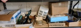 Assortment of China & Décor plates & Glassware & Avon bottles & Dishes