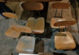 5 Vintage Kid's chairs