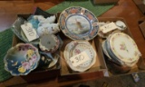 Assortment of China Plates & Décor Plates
