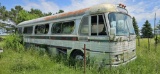GMC Aluminum Bus For Scrap - Grey Hound Style - No Engine