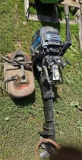 Mercury Marine 75 HP Outboard with boat gas tank