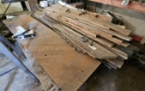Assortment of Black Walnut & Red Cedar Rough Sawn Lumber