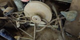 Antique Grinding Sharpening Stone Wheel