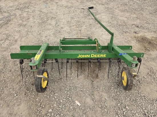 John Deere 48" Dethatcher- Like NEW