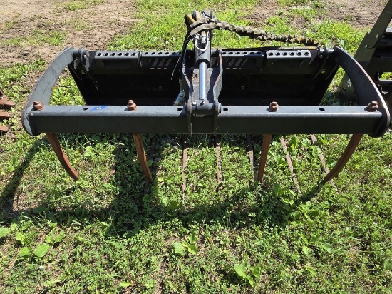 Bobcat 5' Grapple- Tined Teeth and Bottom