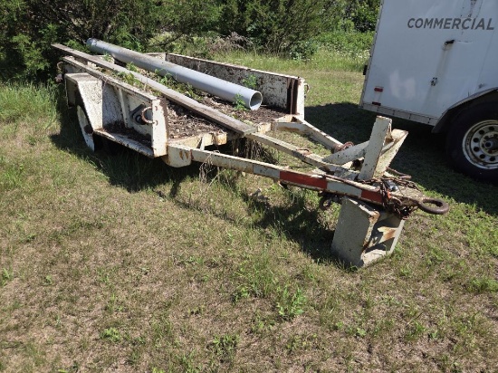 4'x8' Yard Trailer w/Pintle Hitch