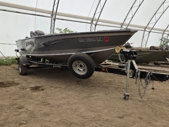 2016 Lund 1875 Pro Guide Aluminum Boat