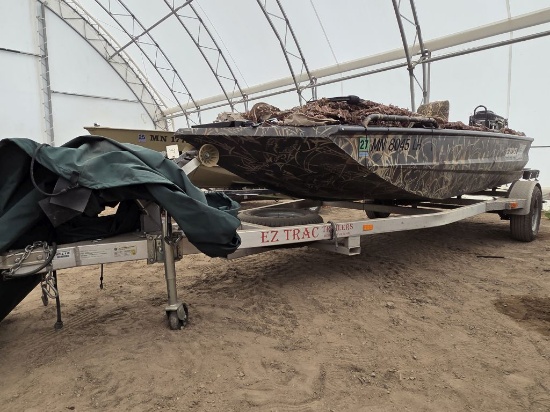 2015 Excel F4 17' Aluminum Boat - 54" Bottom-
