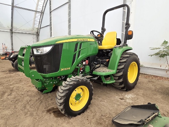 John Deere 3033R Diesel Tractor MFWD