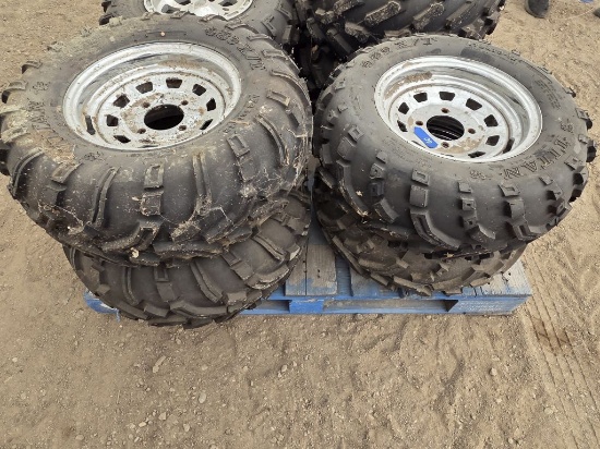 Set of Chromes Rims w/Tires-