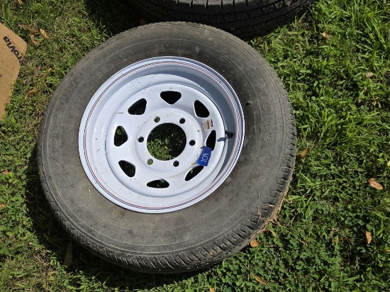 Firestone P205\70R15 Tire with Rim
