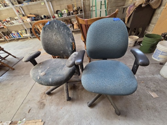 2 - Rolling Office Chairs