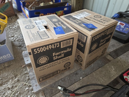 2 Boxes Formula Shell 5W-30 Motor Oil