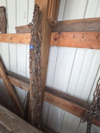 Lawnmower Tire Chains- Unknown Size