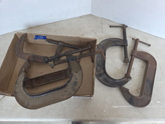 5-Large C-Clamps