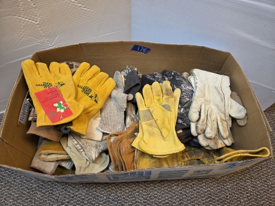 Variety of Gloves- Leather Chore Gloves-Winter Gloves and Many More