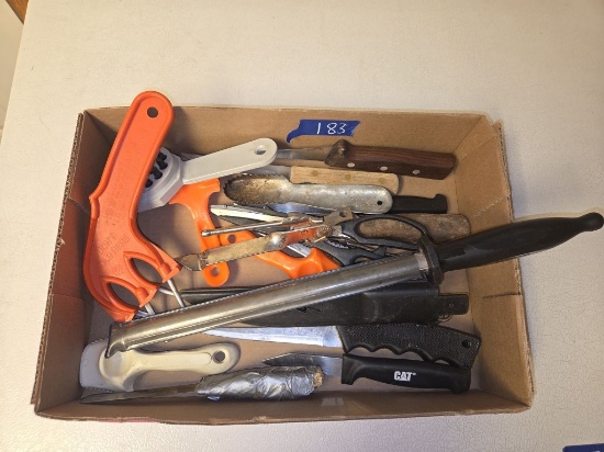 Fillet Knives-Hones-Fish Scalers and More