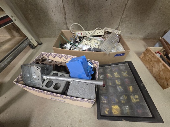 Various Electrical Supplies- 2 Boxes of