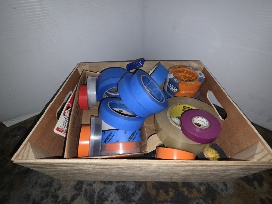 Large Lot of Various Types of Tape