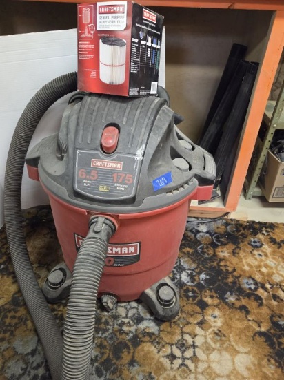 Craftsman 20 Gallon 6.5Hp Shop Vac w/Attachments