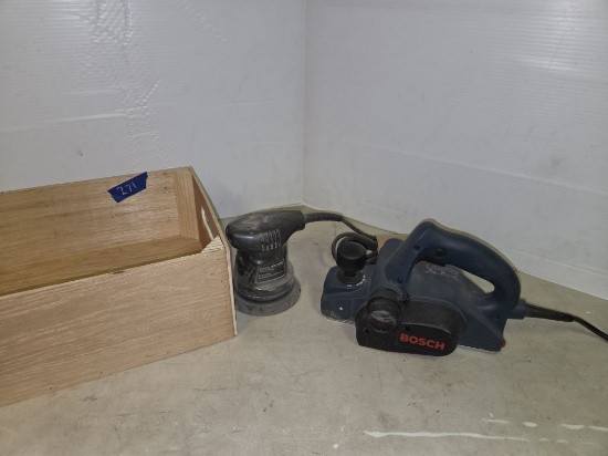 Pair of Sanders - Palm Sander-Belt Sander