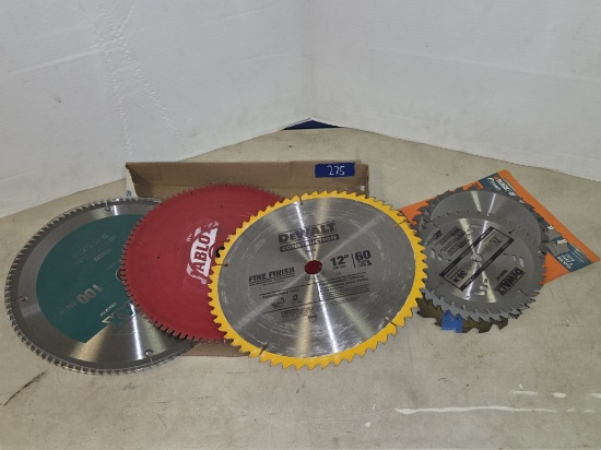 12" and 7 1/4" Saw Blades