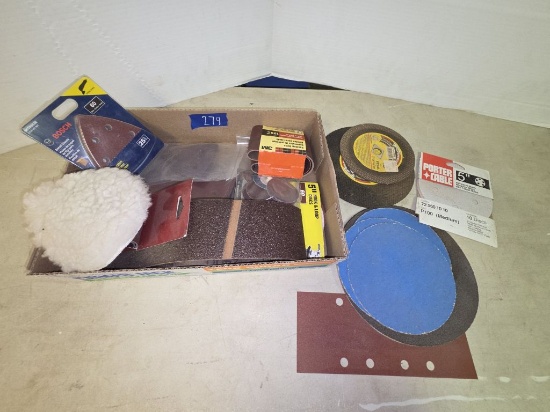 Sanding Discs-Sanding Belts- Grinding Wheels