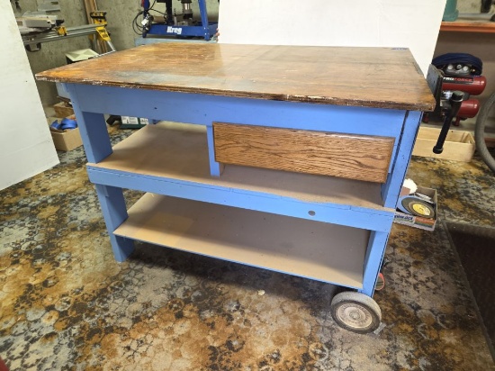 Portable Shop Table- 48"Lx32"Wx36"H