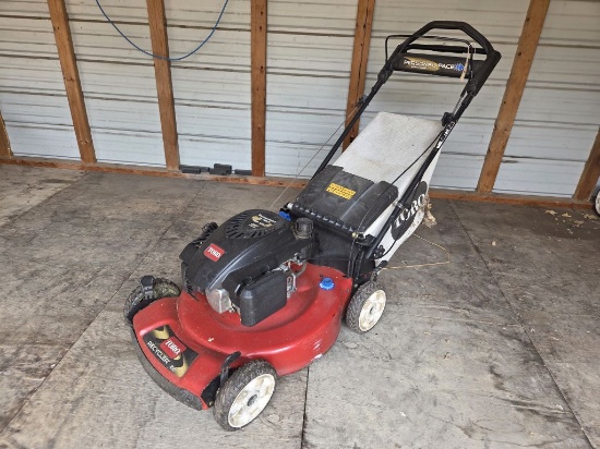 Toro Personal Pace 7.25Hp Recycler Lawnmower- 22" Deck-Bag Attachment- Self Propelled