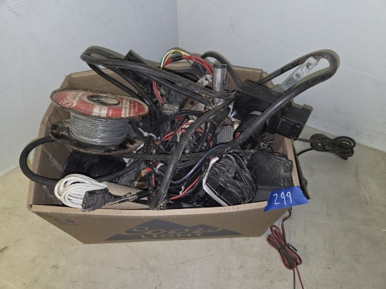 Large Lot of Miscellaneous Electrical Items- Chargers- Battery Tender and Other Items