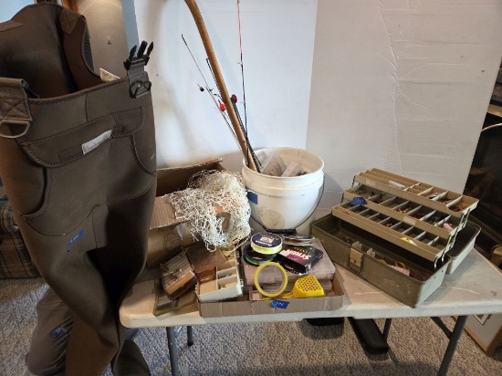 Lot of Fishing Items