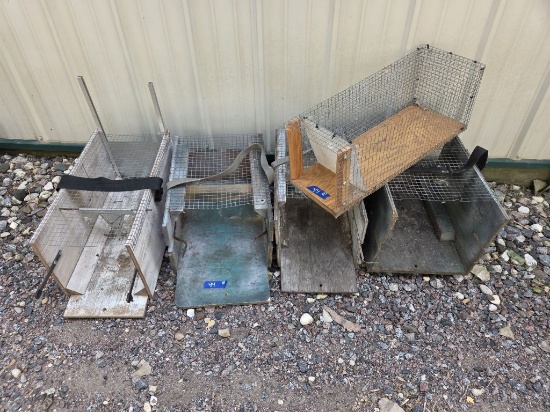 5 - Homemade Trap Boxes - Various Sizes