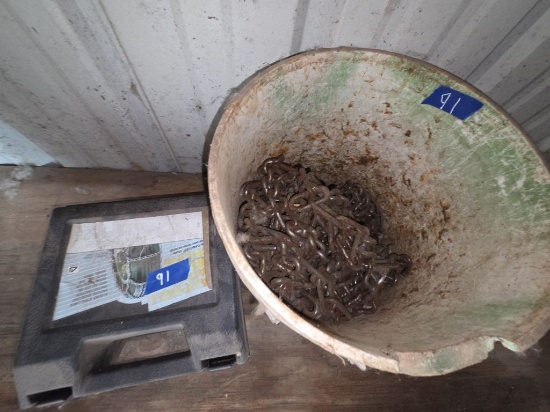 2 Buckets of Tire Chains