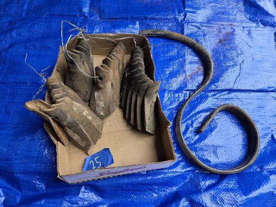 Danish Tine Cultivator Shoes (33)& 1 Tine