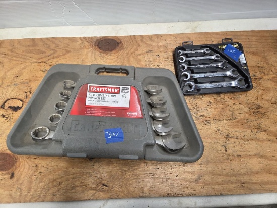 Craftsman Metric 5pc Wrench Set- Craftsman Professional 5pc Flare Nut Set