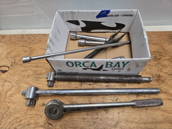 S K 3/4" Ratchet- Extension and More