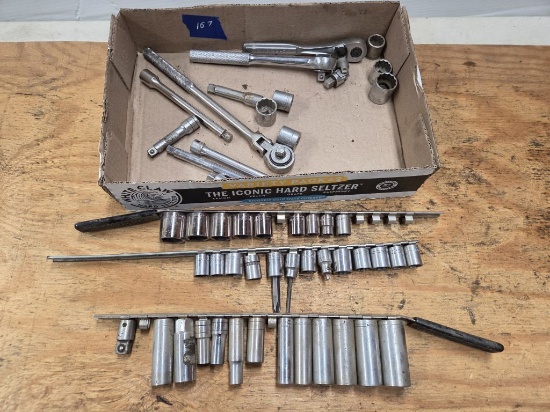 3/8" Drive Craftsman Ratchets Sockets-Extensions